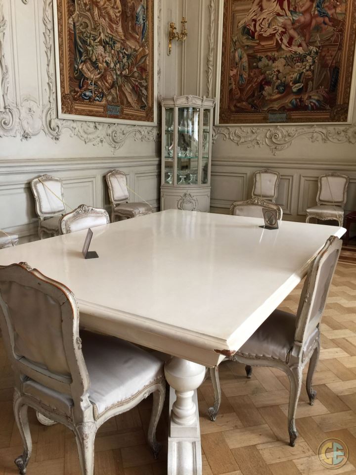 White Table In The Hermitage